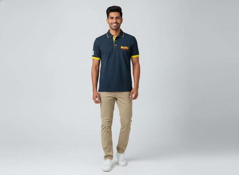 Men's Netto Logo Polo Shirt