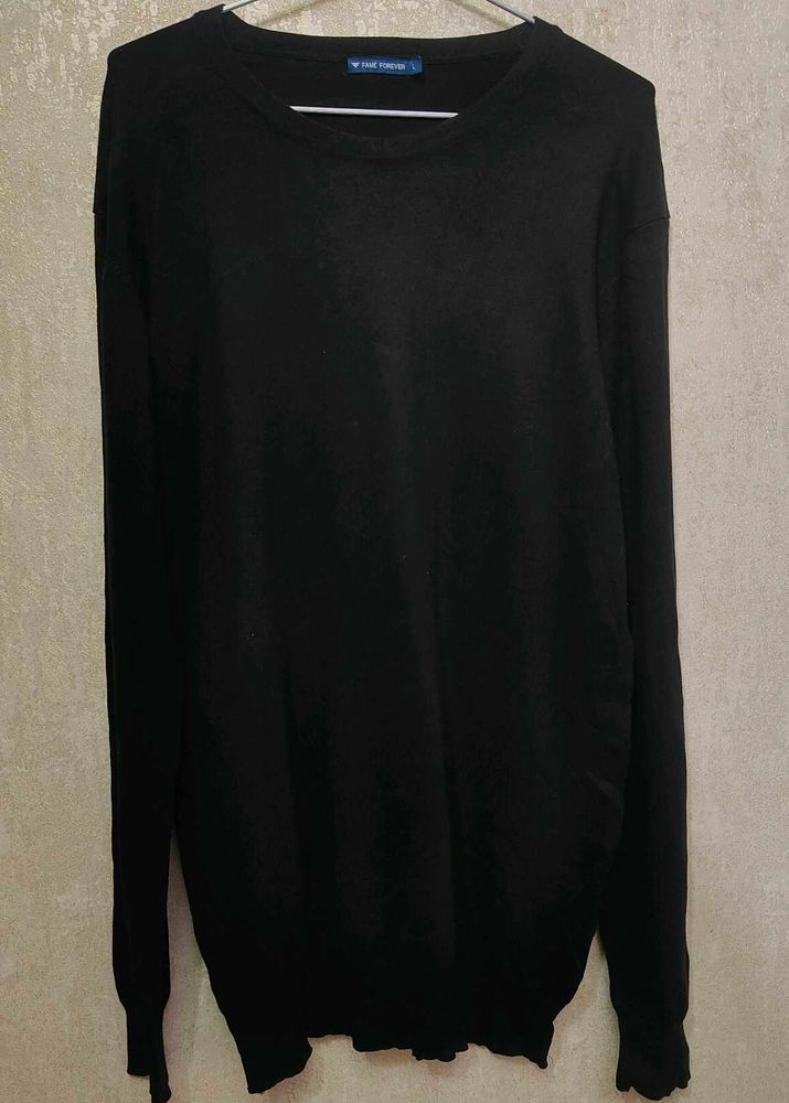 Classic Black Long Sleeve Sweater