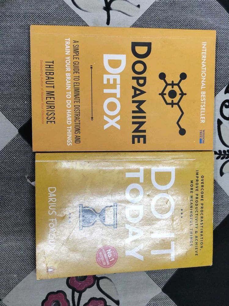 Dopamine Detox &amp; Do It Today Books