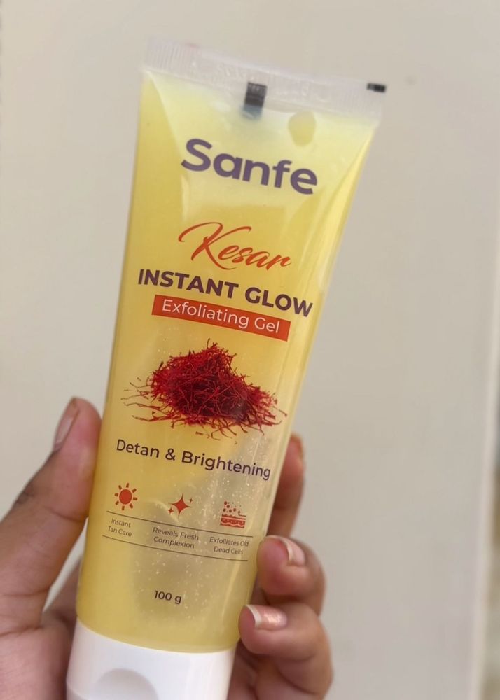 Sanfe Kesar Instant Glow Exfoliating Gel