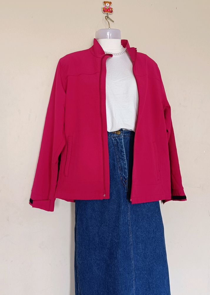 Dark Pink Jacket