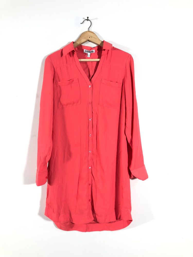 Coral Casual Dress(Women’s)