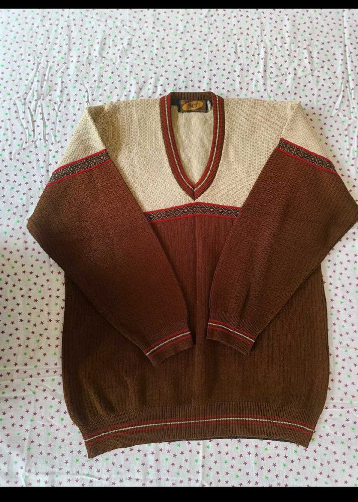 Vintage V-Neck Sweater