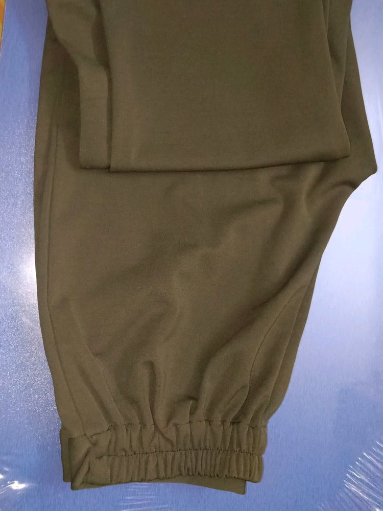 Olive Fancy Pant