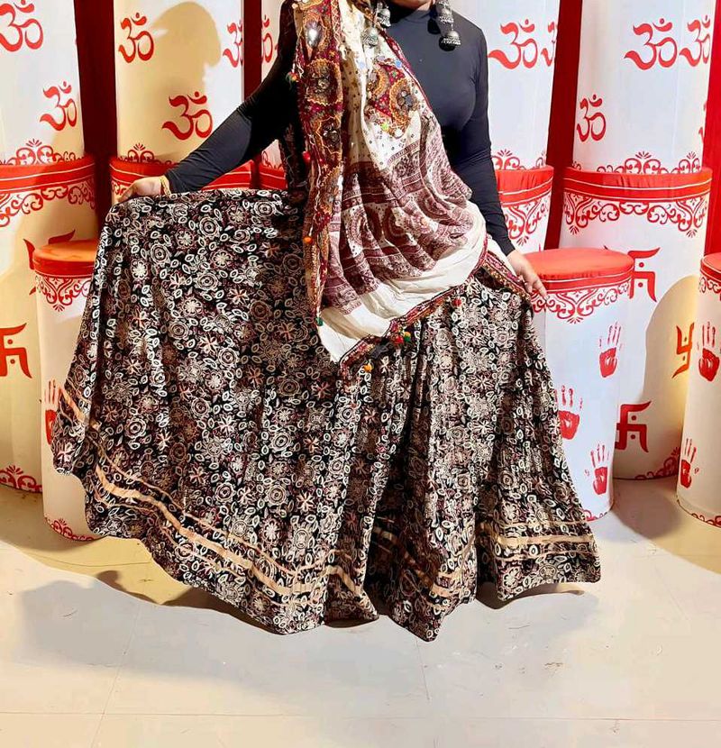 only printed lehenga (ghaghra)
