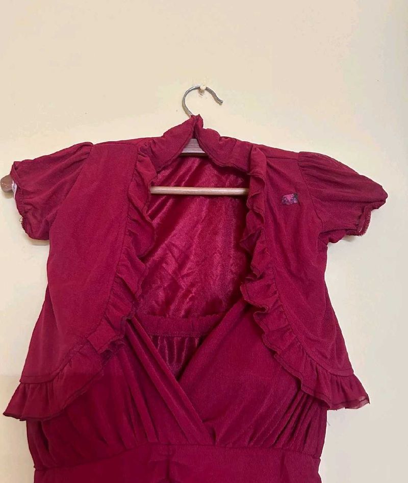Chic Ruffled Kurta Set