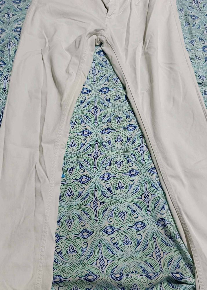Casual White Pants