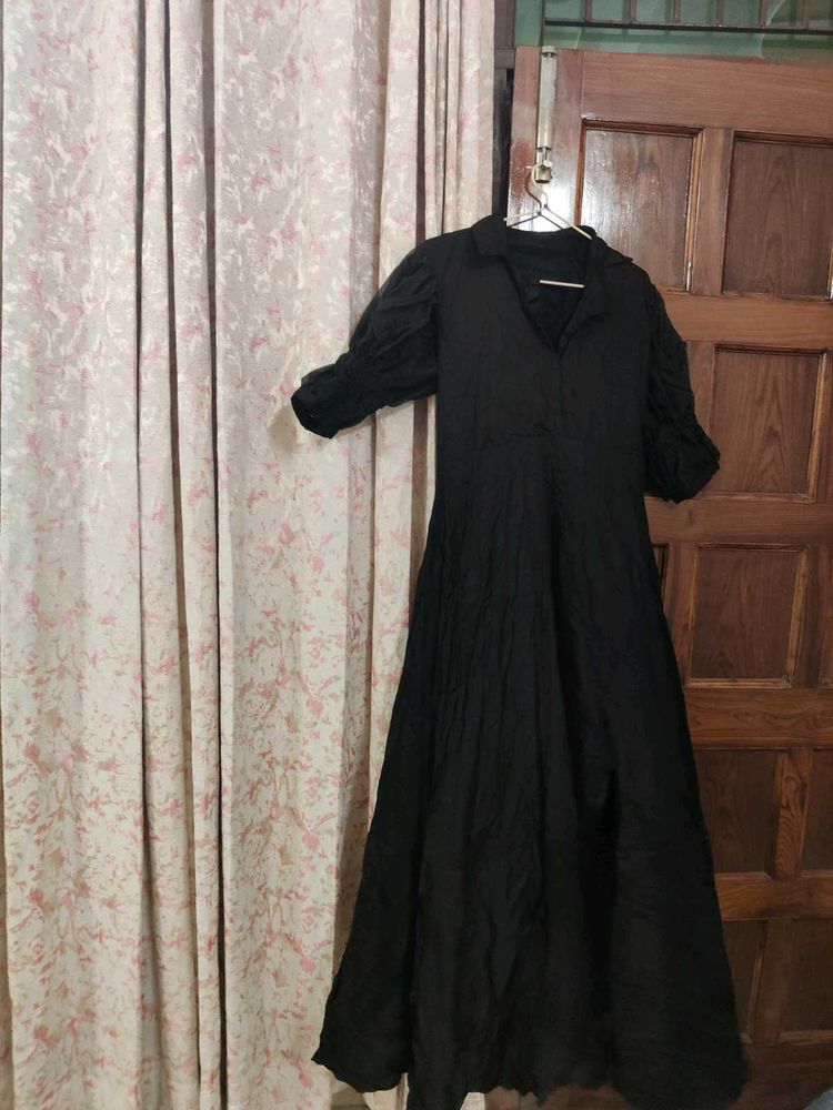 Elegant Black Maxi Dress