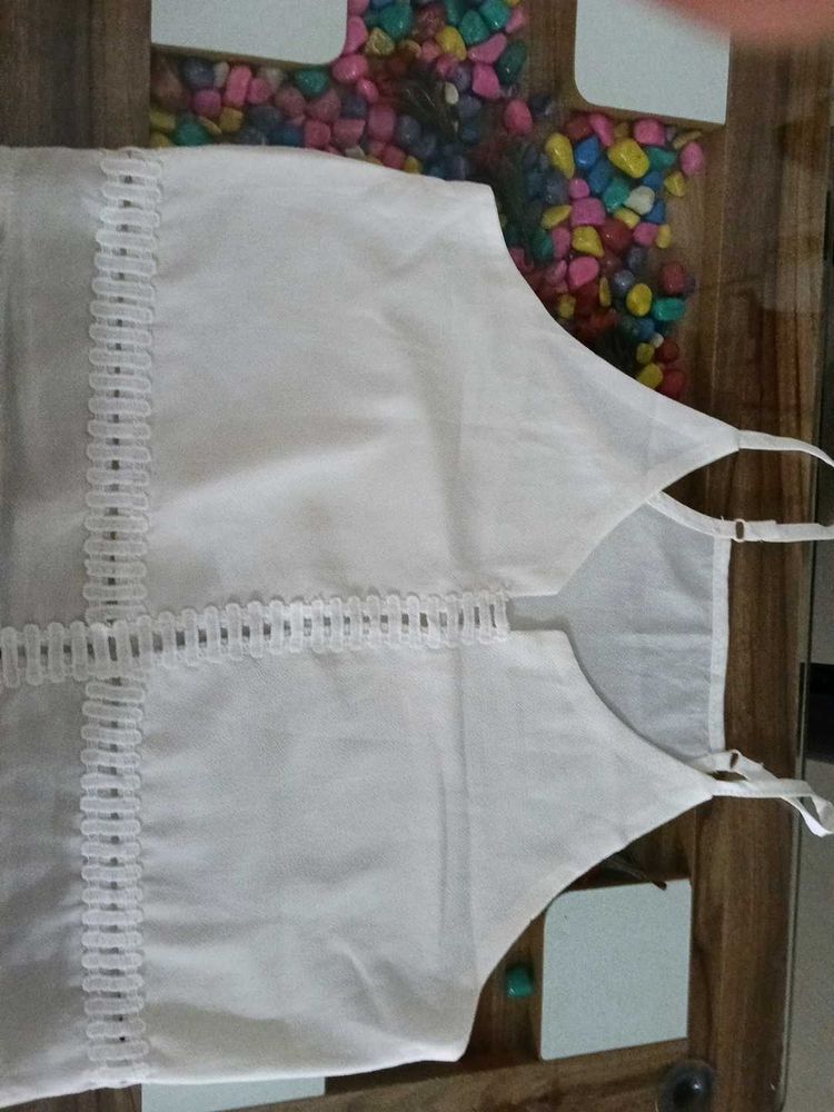 Chic White Cami Top
