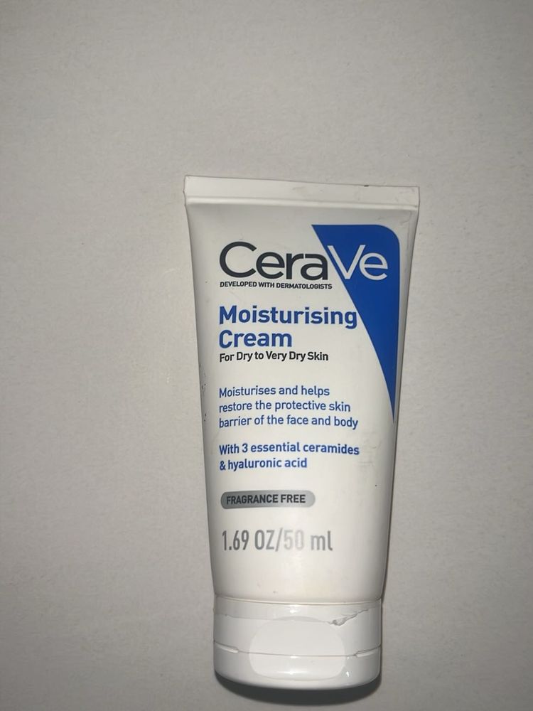 CeraVe Moisturising Cream 50ml(one time used)