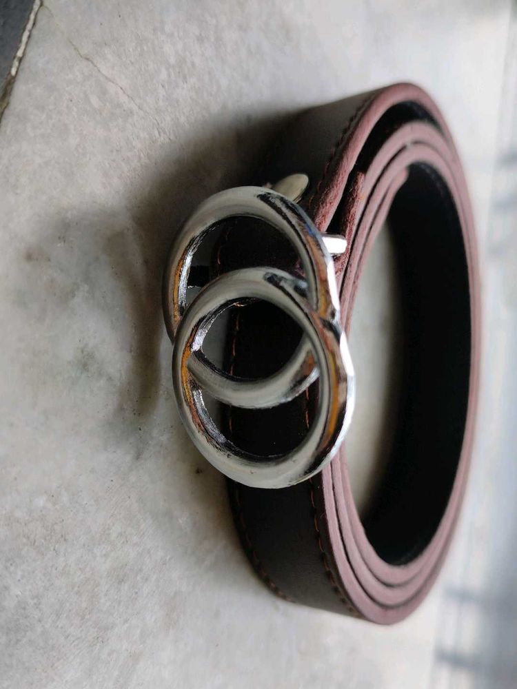 Stylish Double G Buckle Belt