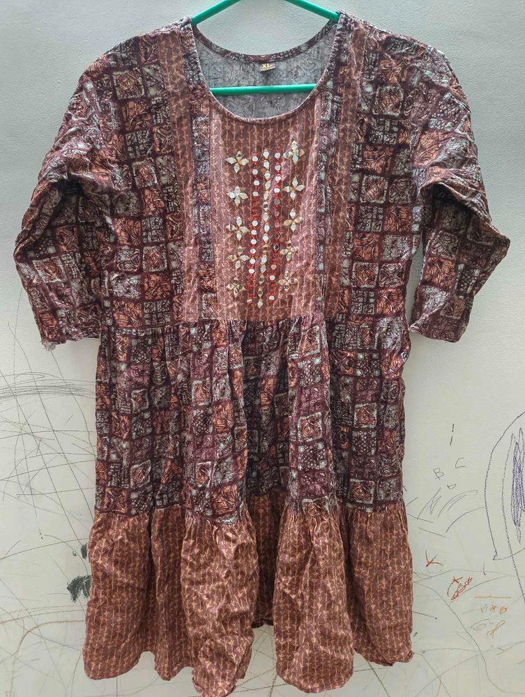 Beautiful Ethnic Kurta with Embroidery