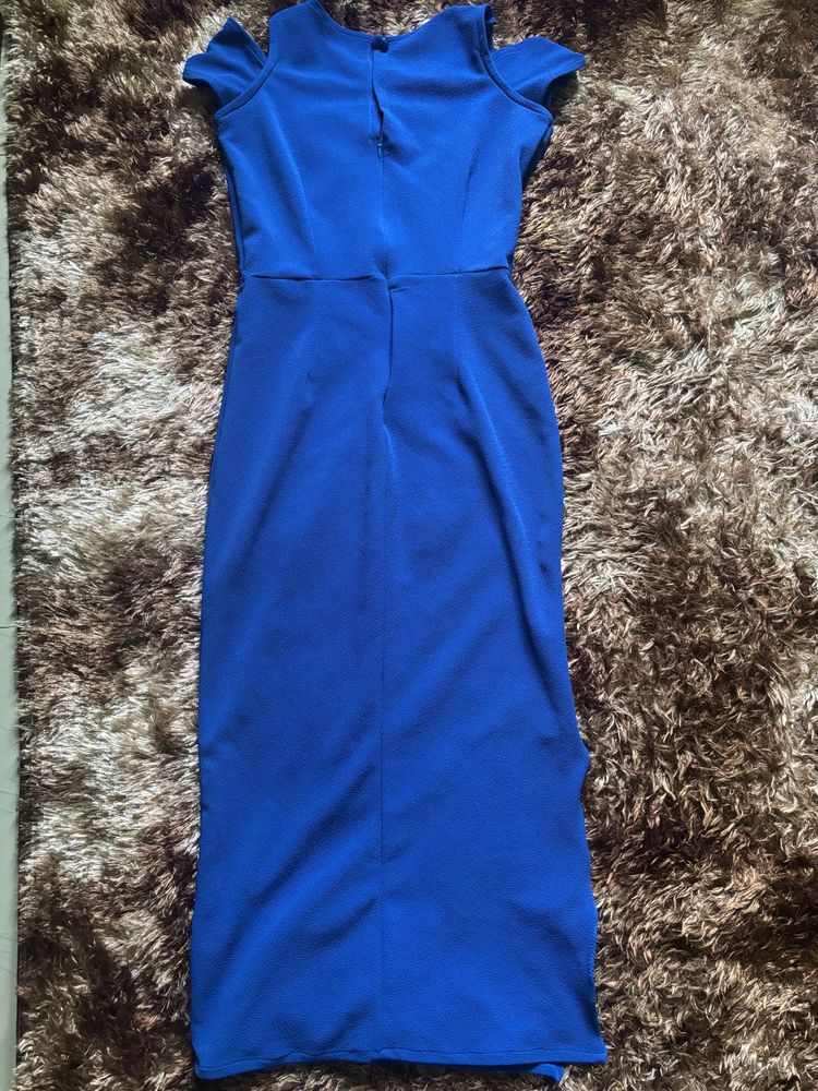 Fitted Blue Dress
