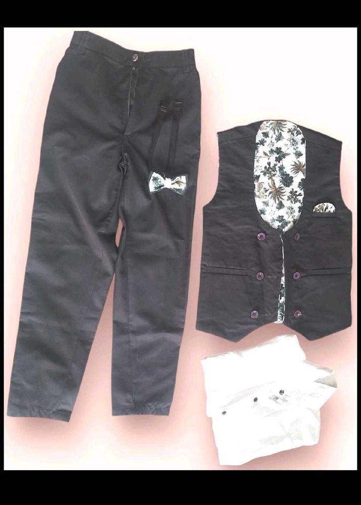 Boys' Formal Set - Vest, Shirt &amp; Pants
