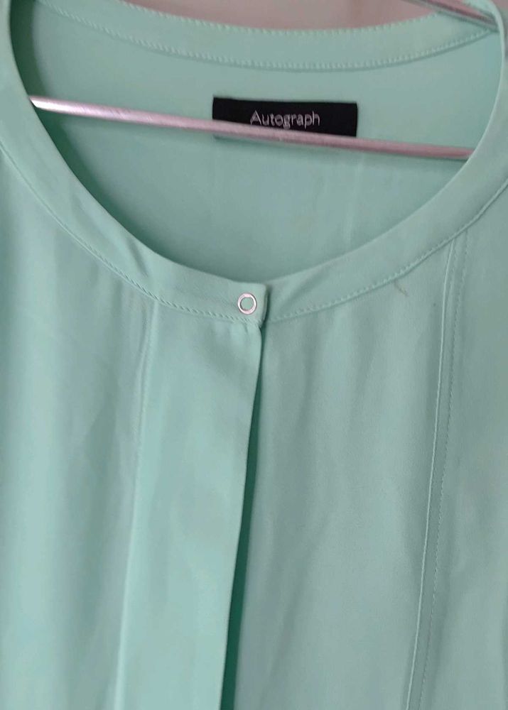 Mint Green Autograph Top by Marks &amp; Spencer