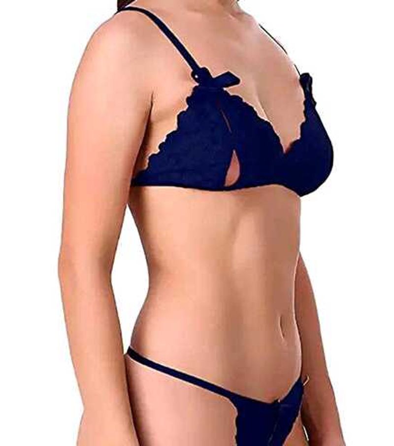 Lace Bra and Panty Set