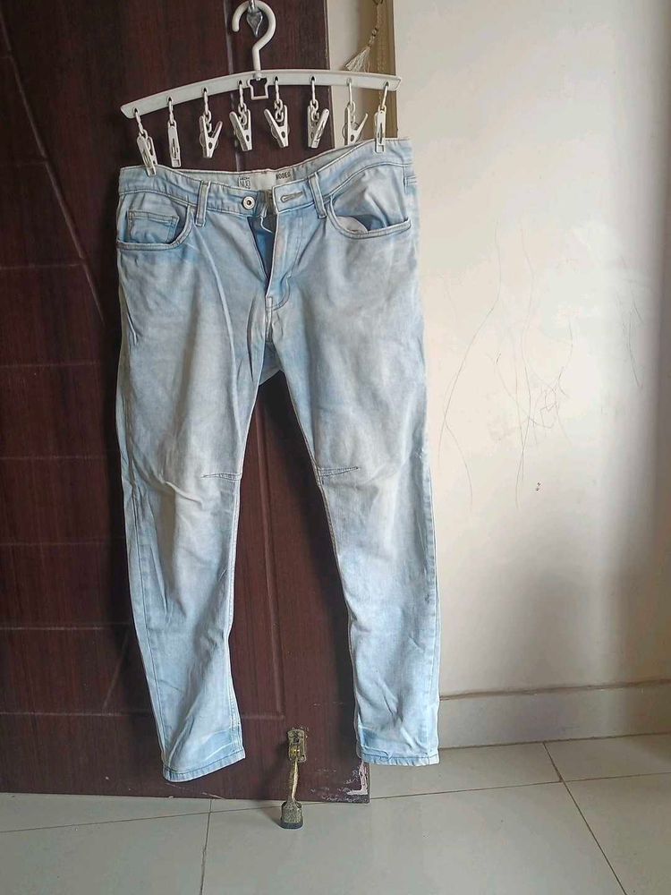 Light Wash Denim Jeans
