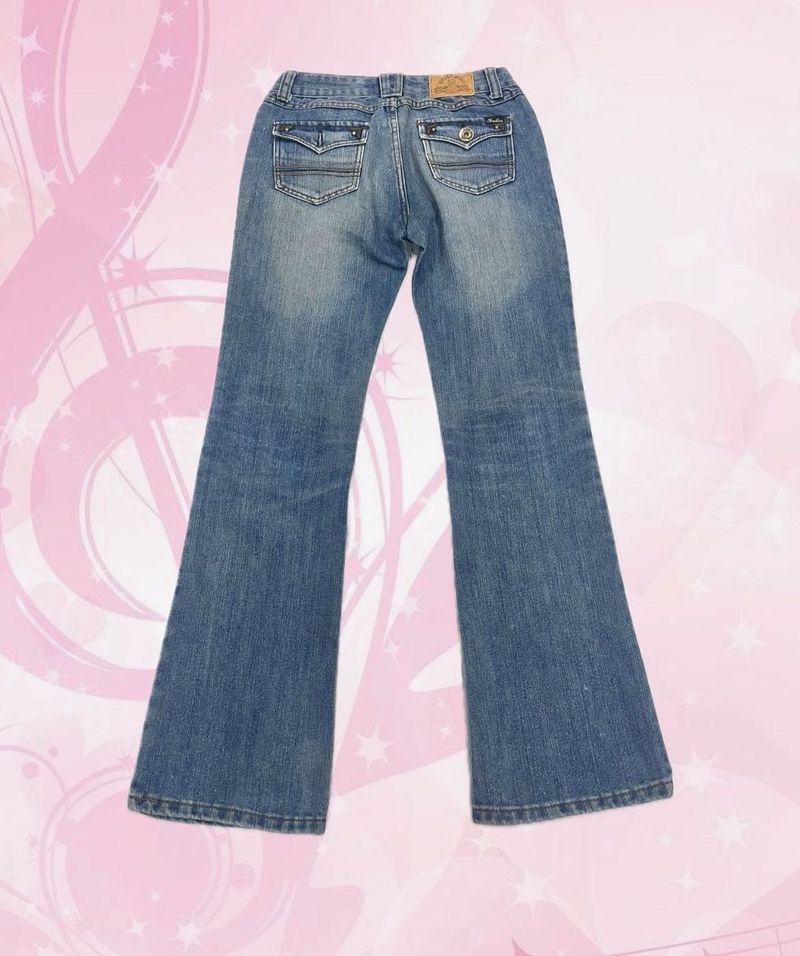 y2k flare jeans