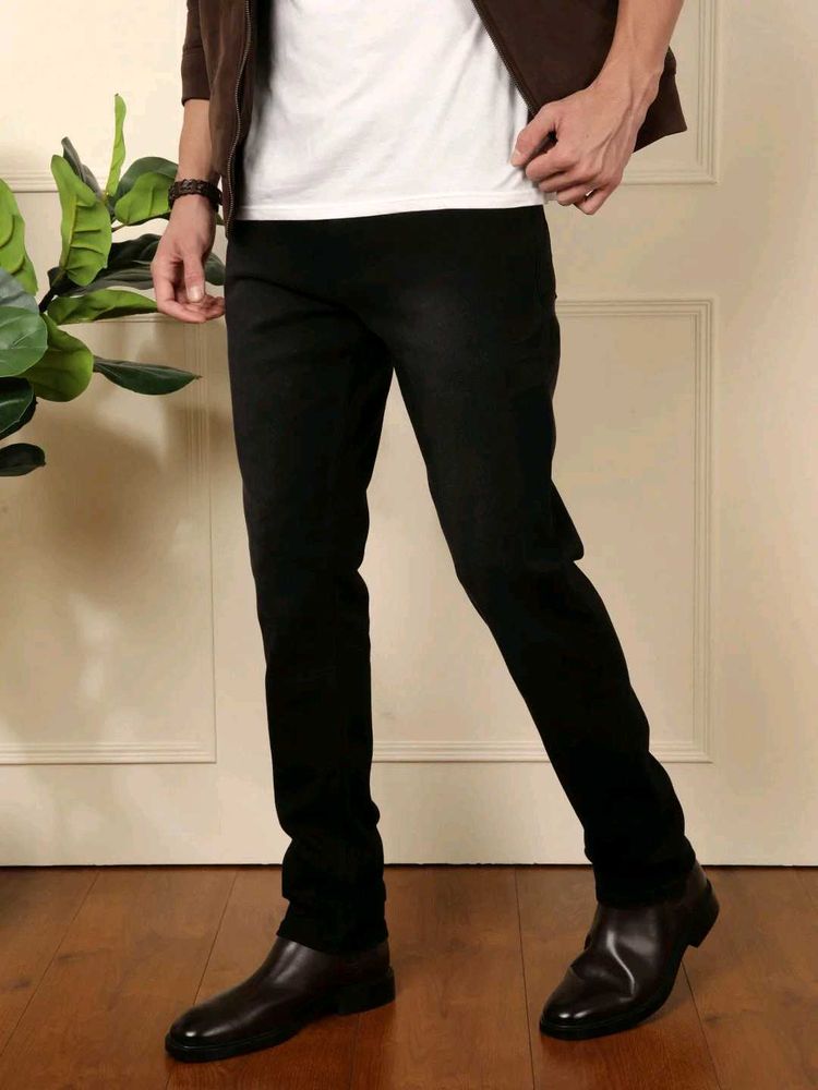 Men's Black Slim Fit Jeans