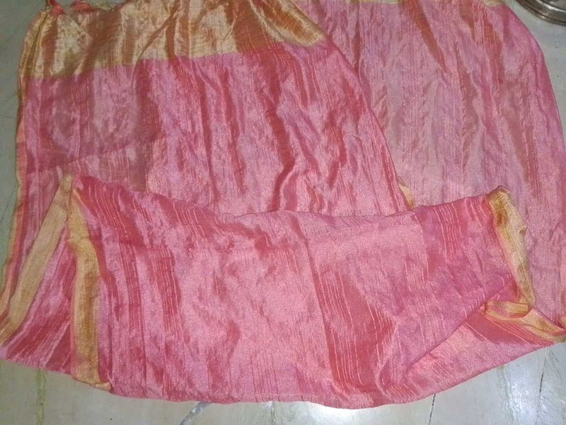 Pink Silk Blend dupatta