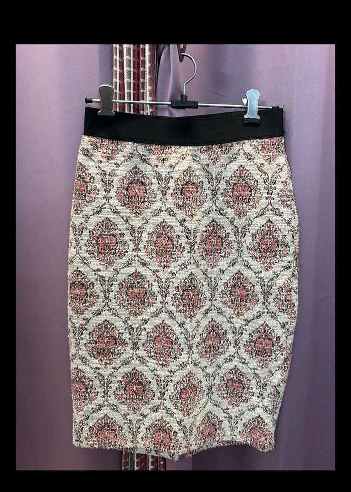 Pink beige Pencil Skirt