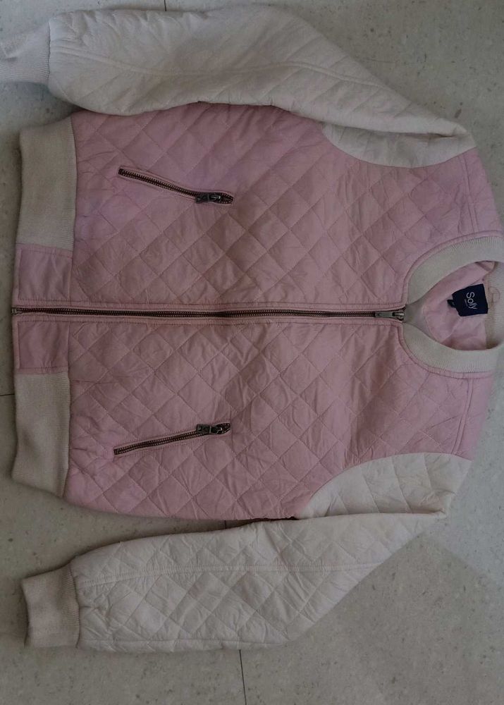 Quilted Bomber Jacket