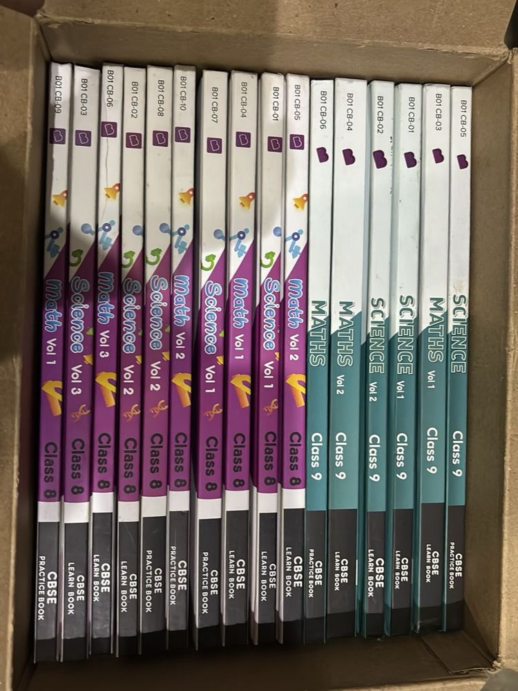 CBSE Class 8 &amp; 9 Math &amp; Science Practice Books