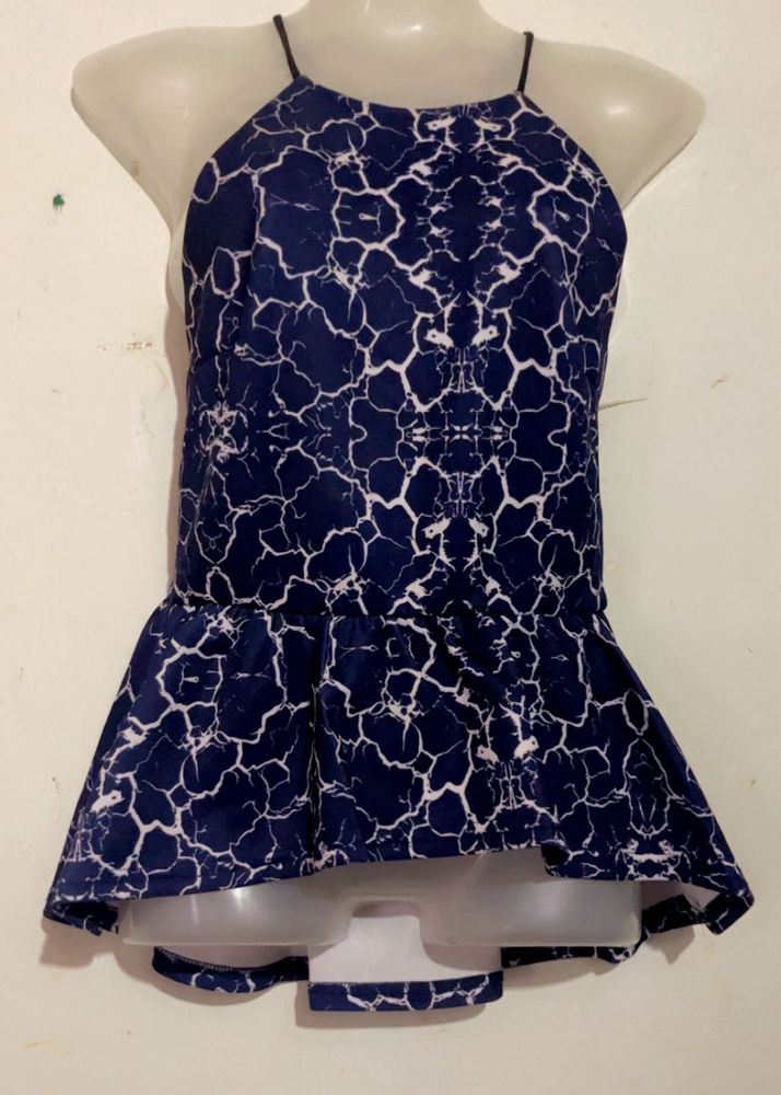 Backless Party Wear Top