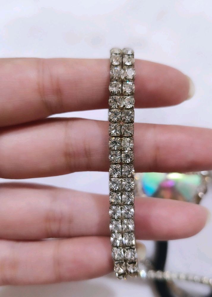 Combo Items 2 Bracelets , One Hair Roller