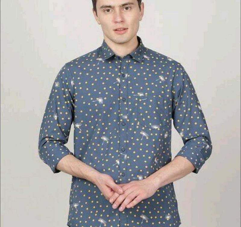 Crocodile Men's Stylish Printed Shirt