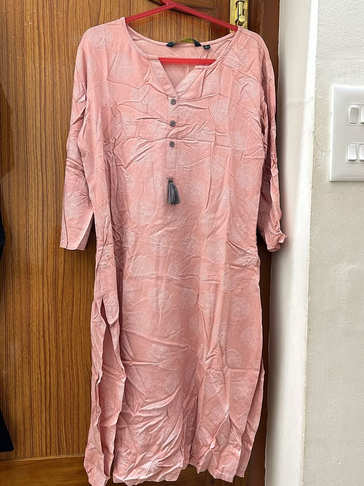 Peach/light Pink Colour Top