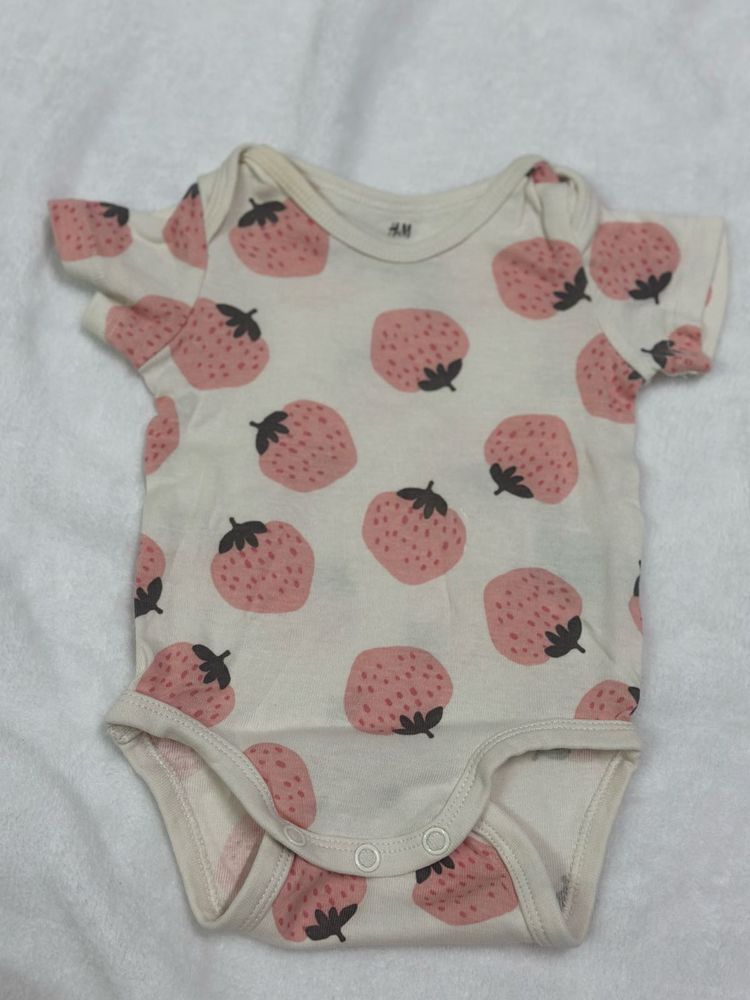3 H&amp;M Baby Bodysuits