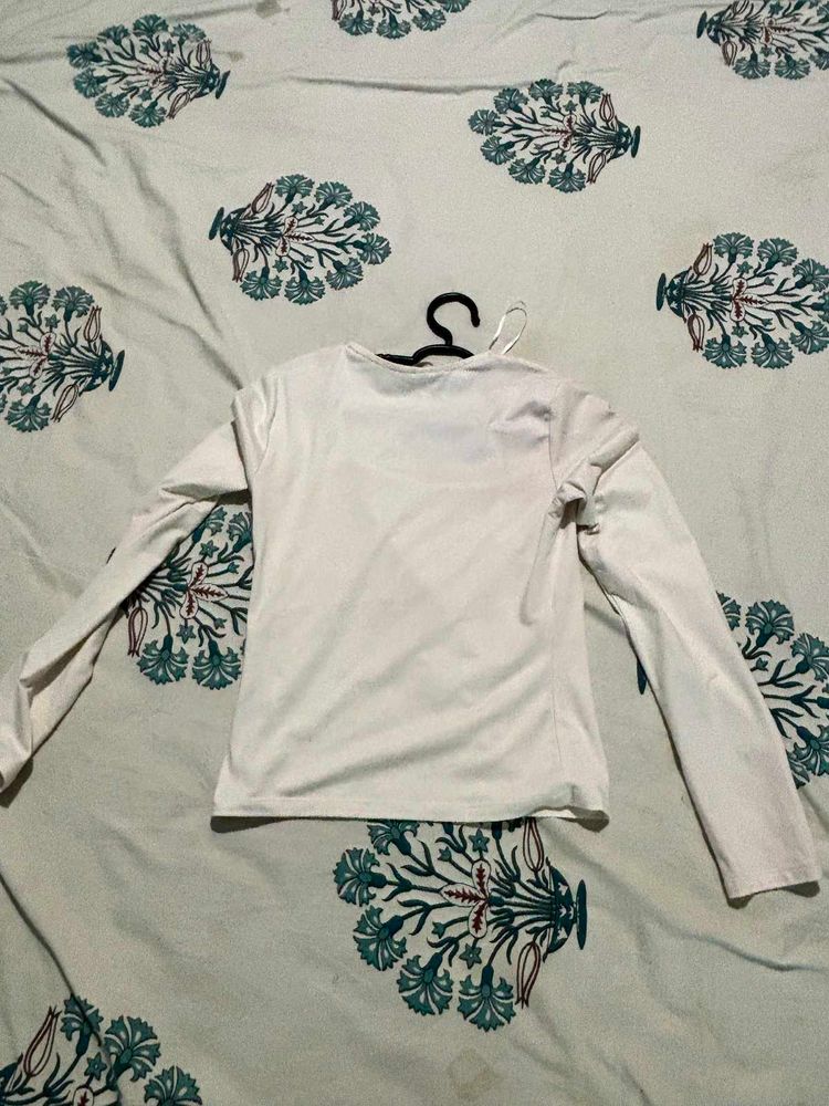 Long sleeve jersey top