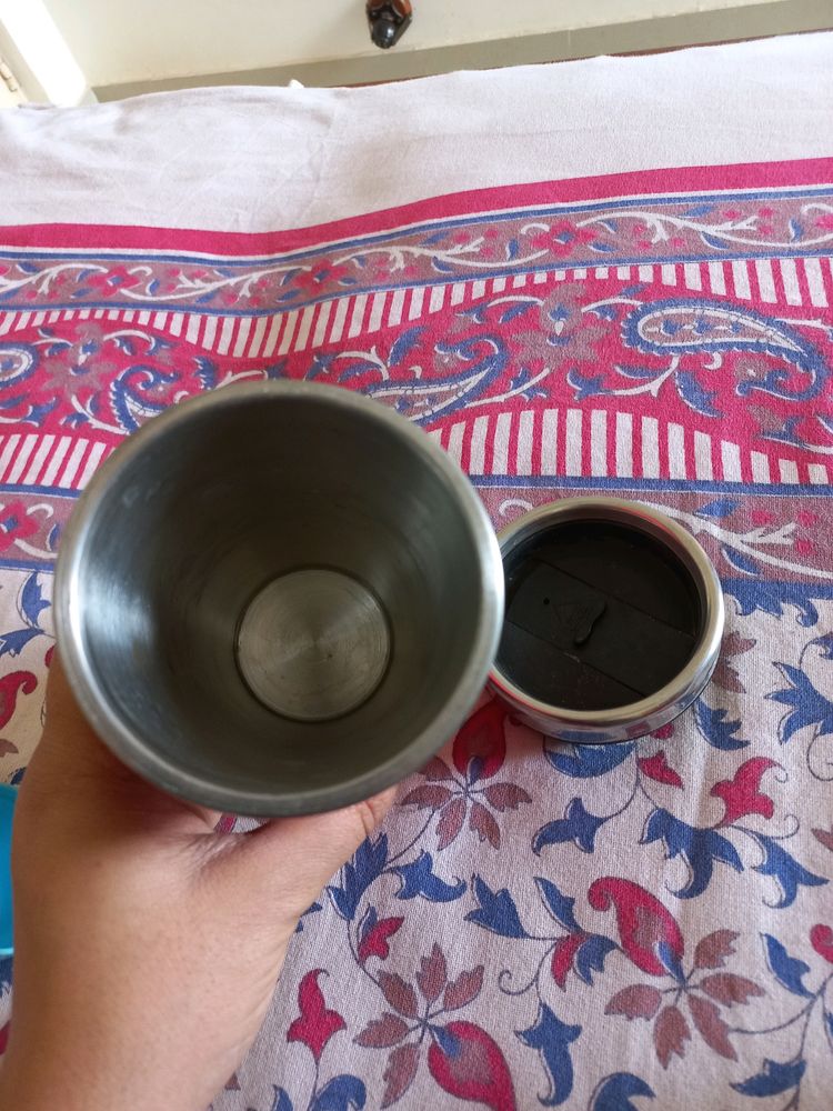 Steel Tumbler with cap