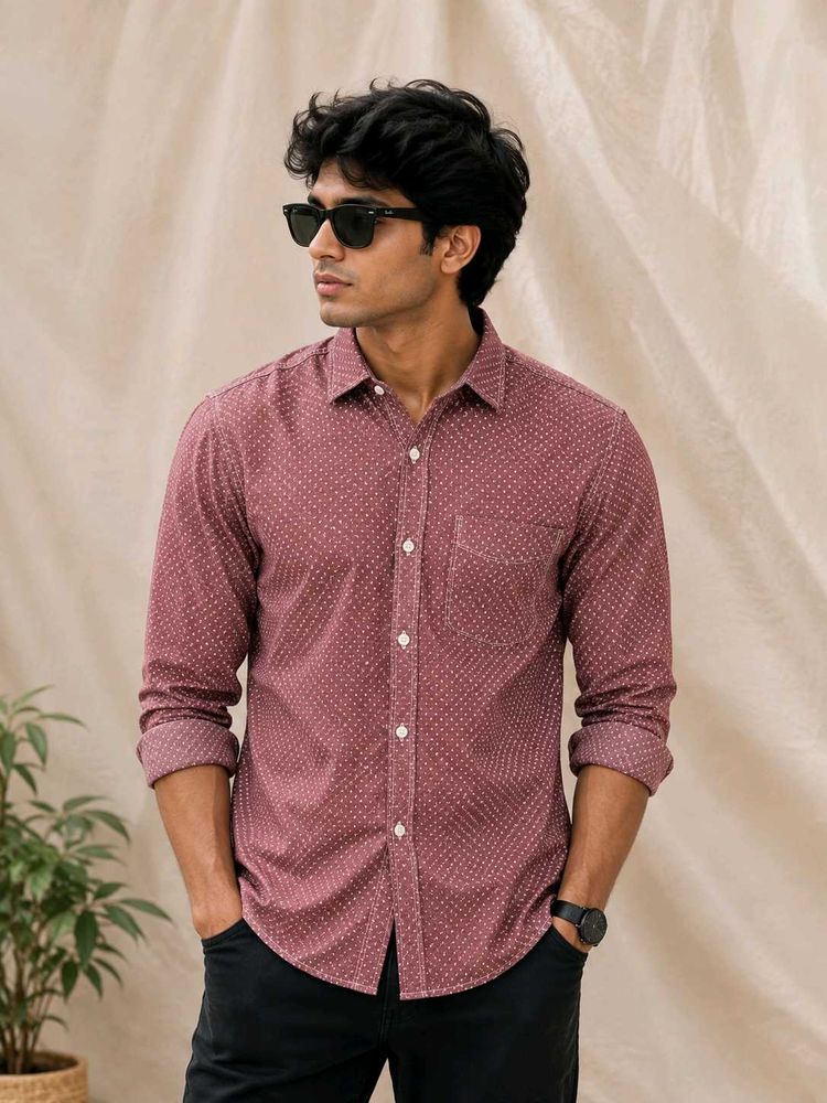 Men's Casual Printed Shirt
