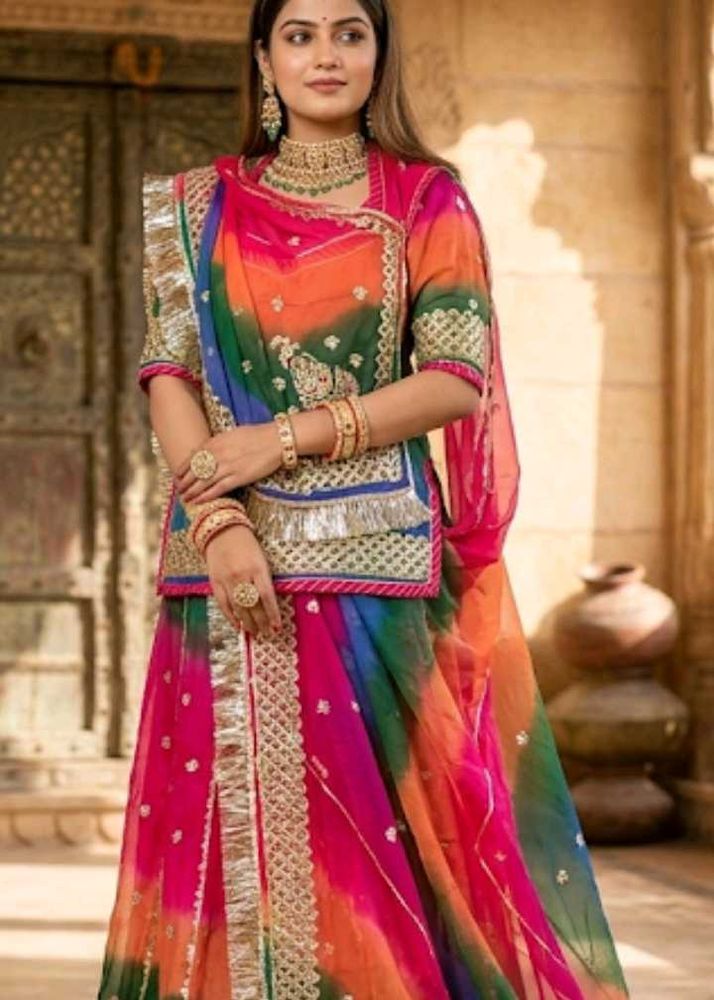 Rajputi Bridal Poshak
