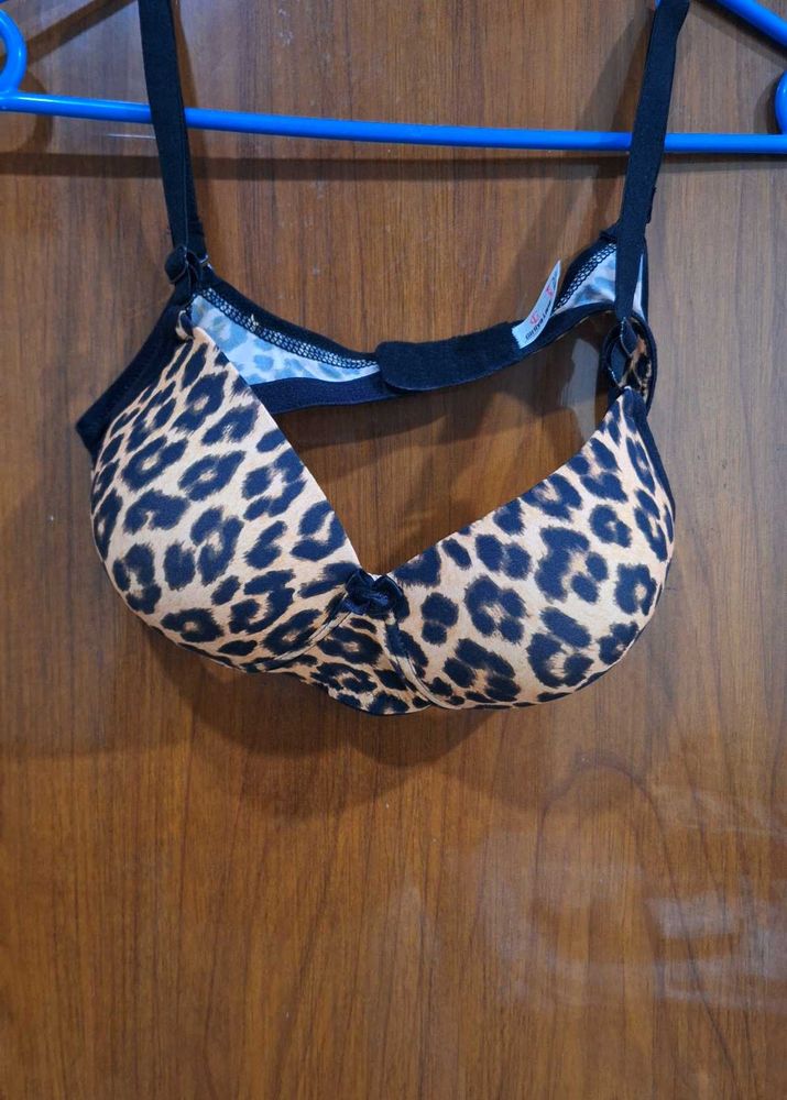 Animal Print Bra