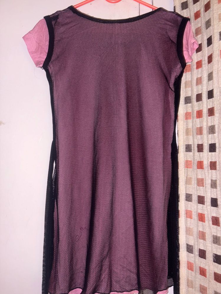 Sheer Overlay Top