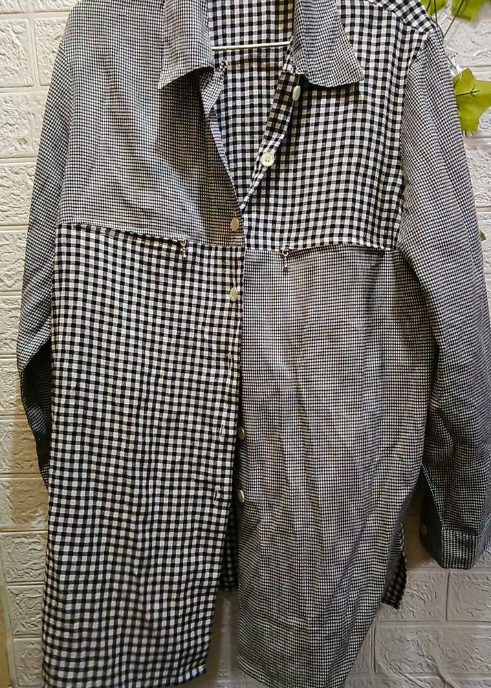 Korean Patch Work Shirt