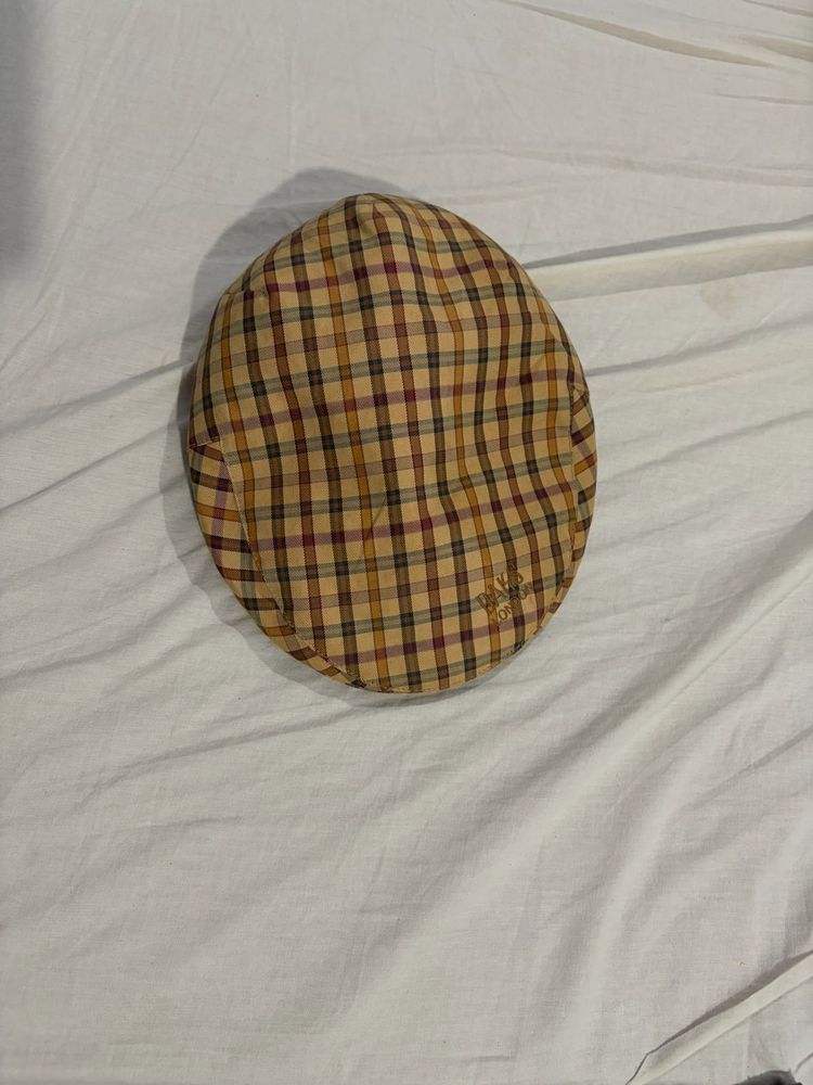 Daks Classic Plaid Flat Cap