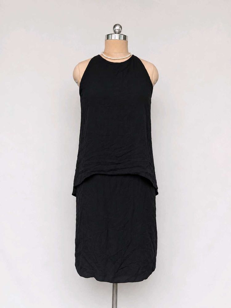 Classic Black Sleeveless Dress