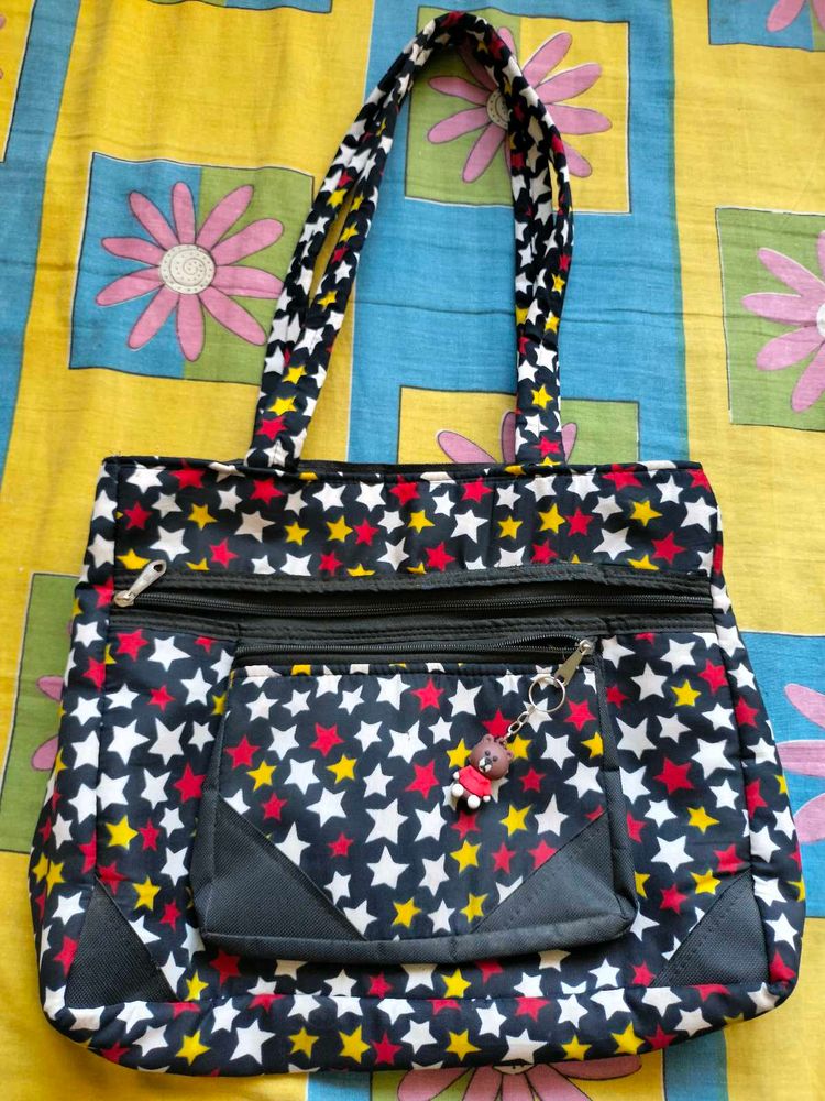 Star Pattern Tote Bag