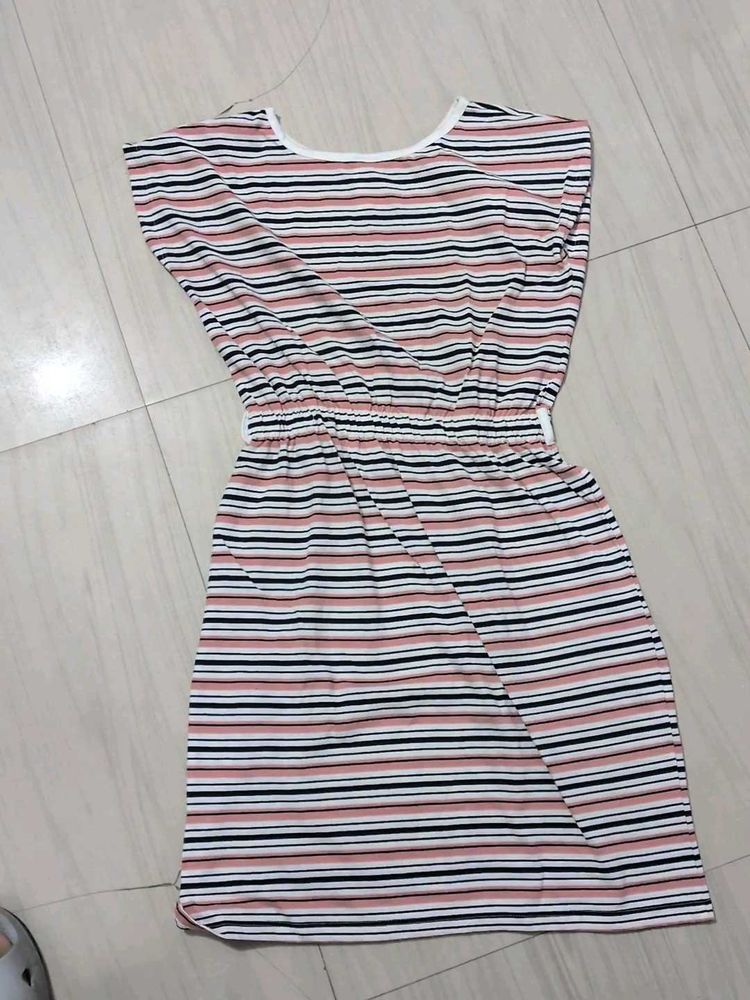 Striped Casual Dress