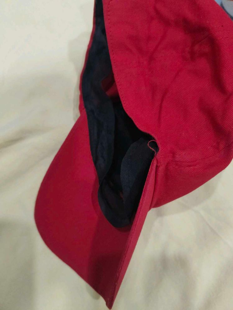 Red Baseball Cap