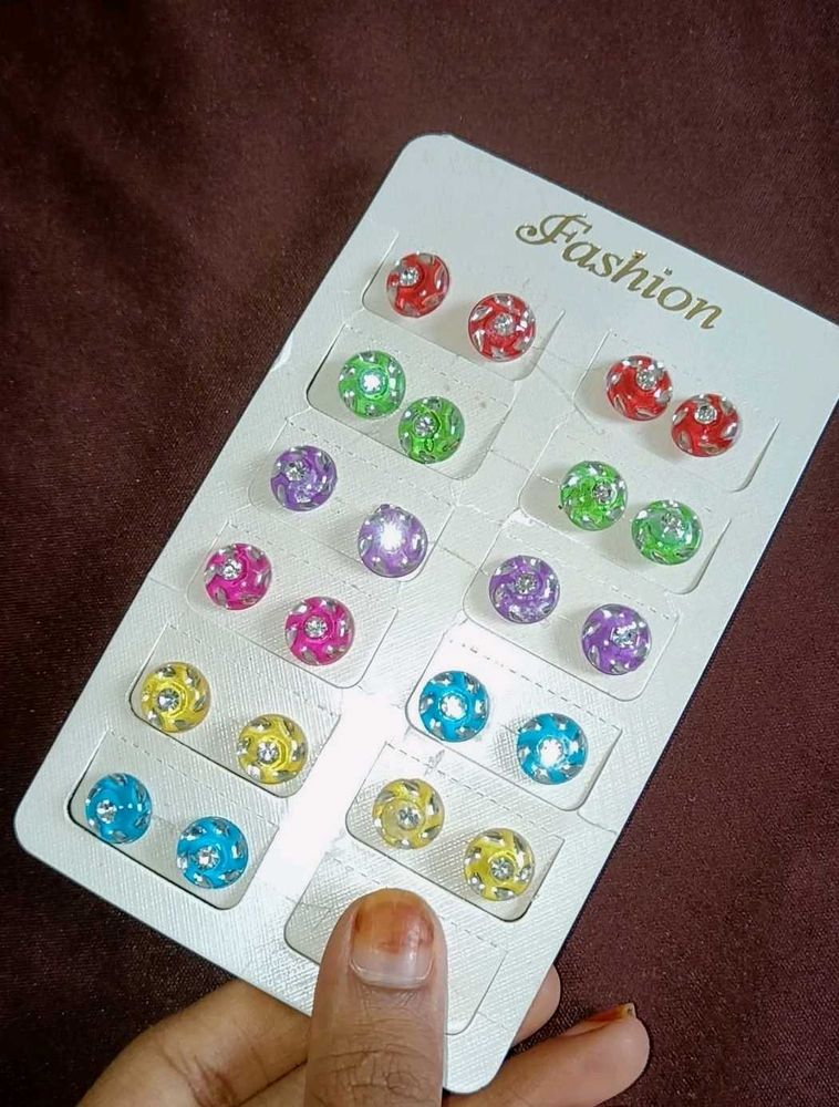 Fashion Earrings Stud Set