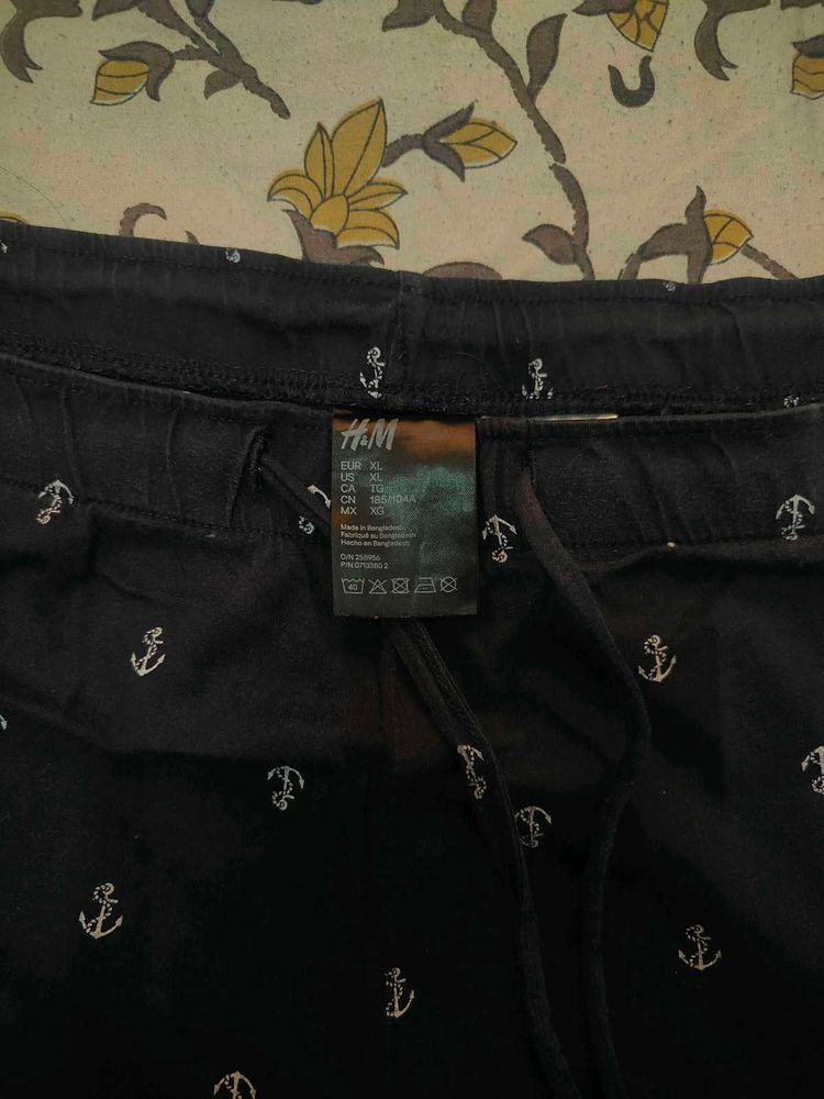 H&amp;M women's Anchor Print Sleep Pants