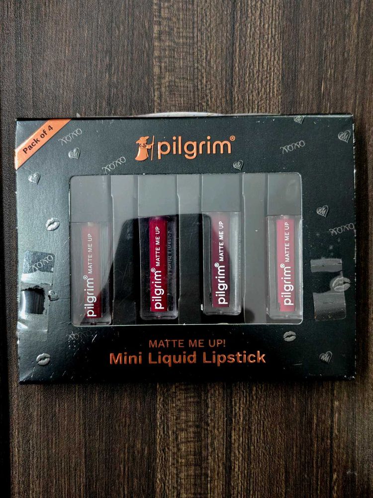 Pilgrim Mini Liquid Lipstick Set 💄