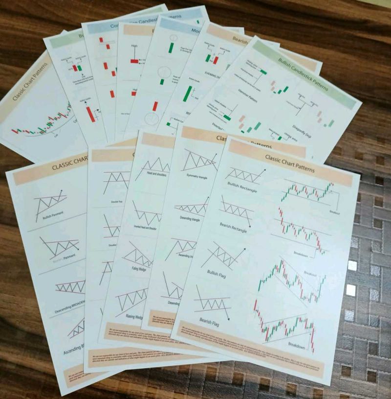 Beauty & Care > Tools & Accessories | Set of 12 Candlestick Chart ...