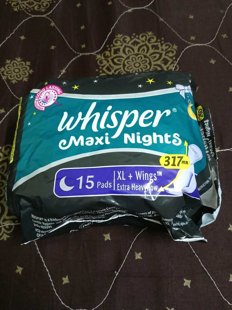 Whisper Maxi Nights XL + Wings (317 mm)