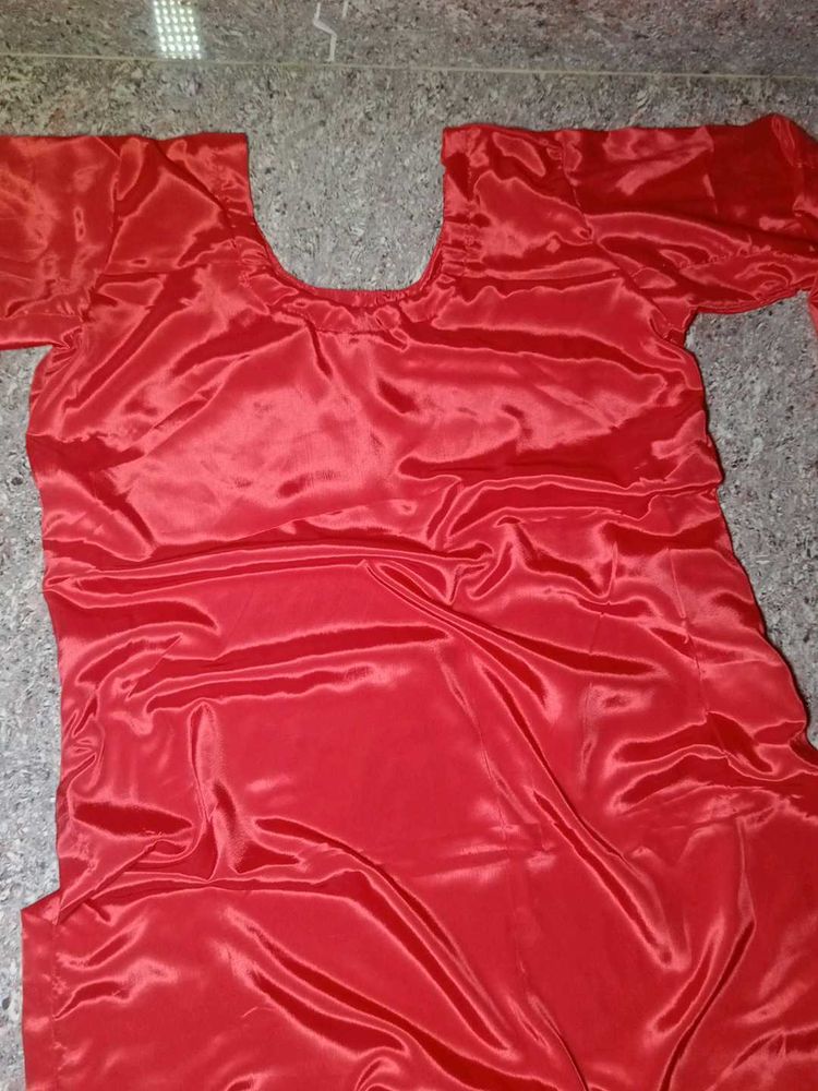 red  ♥️ soft silk salwar kameez set